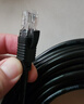 值计六类网线 CAT6类千兆高速5g宽带线 家用电脑路由器网络监控成品跳线双接头2.5g 黑色2米 ZL-6020BK 实拍图