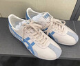 Onitsuka Tiger鬼塚虎男鞋 慢跑鞋透气轻便男女款运动休闲鞋RUNSPARK 白色/藏青色(1183B480-107) 40.5 实拍图