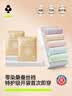 全棉时代女士休闲袜【7A抗菌】简约透气新疆细绒棉休闲袜【5双装】 实拍图