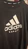 阿迪达斯（adidas）【特价清仓】夏季男女同款短袖男T恤跑步健身运动速干 黑白 3XL 实拍图