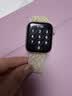 iboann适用apple watch s10表带S11编织iWatchs9腕带磁吸音乐小狗苹果手表s8表带s7/s6/se3高级ultra配件 星光彩点磁吸编织表带·听音乐小狗 38/40/41/4 实拍图