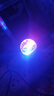 【声控LED灯】氛围灯房间装饰卧室满天星七彩音乐节奏声控感应氛围灯USB闪光灯迷你DJ气氛灯B001 USB彩色魔球灯+Type-C转接头（可直连手机） 实拍图