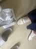 红蜻蜓女鞋新款一脚蹬舒适妈妈鞋软底豆豆鞋女通勤百搭护士休闲平底单鞋 米色 39 实拍图