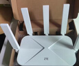 中兴（ZTE）巡天 AX3000满血WIFI6千兆无线家用路由器 自研双核主芯片 5G双频穿墙王wifi路由 Mesh 3000M速率 实拍图