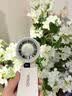 名创优品（MINISO）2026新款风扇手持小电风扇长续航充电款3C认证可上飞机折叠强力制冷随身携带户外挂脖冰敷静音学生 实拍图