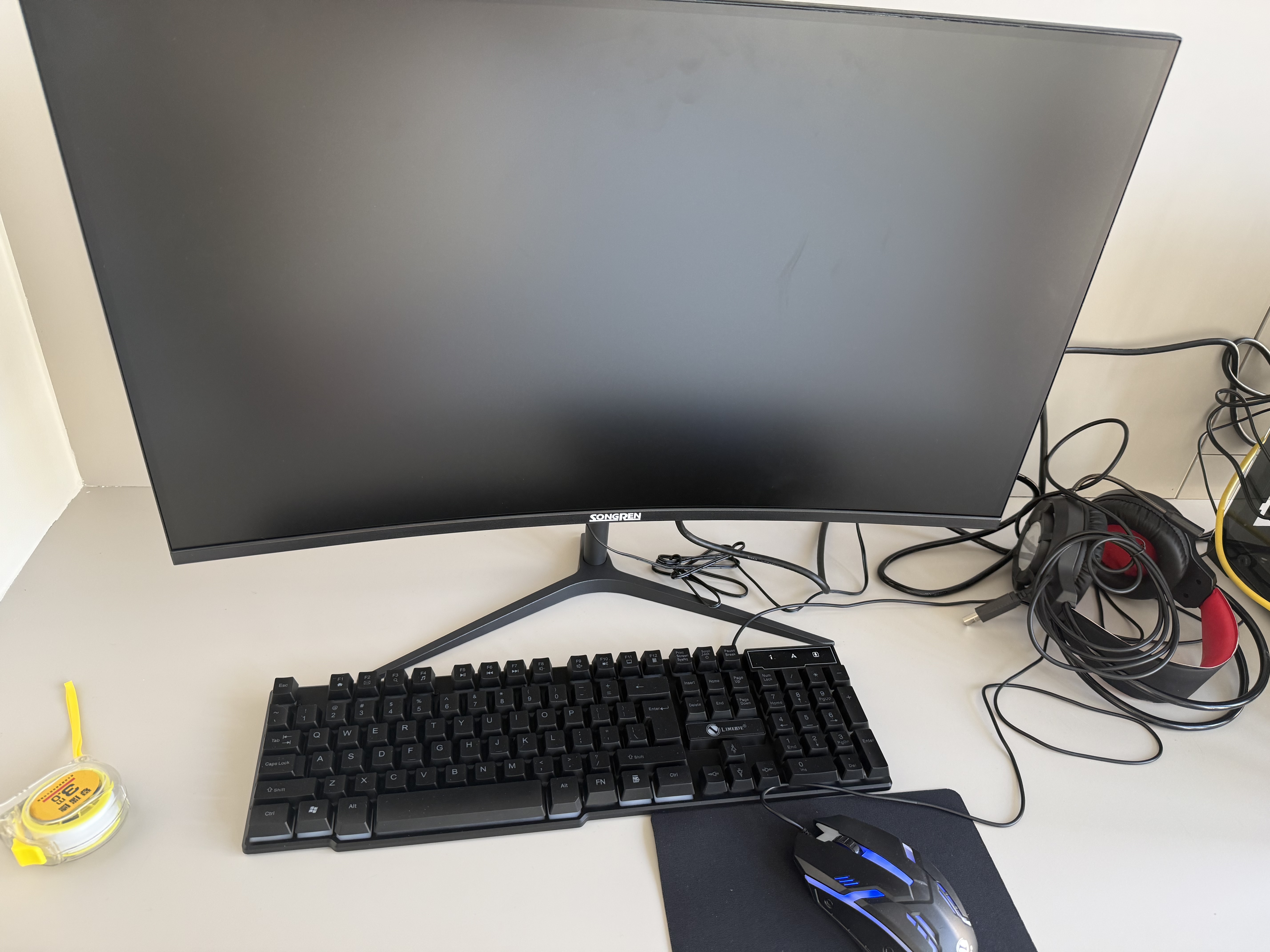 华硕（ASUS）ROG全家桶 英特尔酷睿14代i5/i7台式电脑游戏主机5060ti/5070直播设计三角洲黑神话水冷整套海景房 主机+24寸超清显示屏【六年质保+全套配齐】 热销：14代i5丨320 实拍图