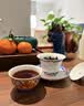 大益 茶叶 普洱茶熟茶 唛号茶2020年7592饼茶 357g 实拍图