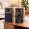 JBL 4329P HiFi音响音箱 复古监听扬声器播放器  高保真有源发烧级电视书架箱 棕色 实拍图