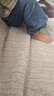 棉大班（MIANDABAN）儿童防蚊裤夏季薄款纯棉男宝宝开裆裤婴儿裤子幼童灯笼裤开档睡裤 深蓝+灰色 100 CM 实拍图