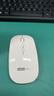 联想（Lenovo）无线鼠标无线静音蓝牙鼠标可充电轻薄便携笔记本电脑ipad平板安卓苹果手机通用无线商务办公鼠标 白色-双模版【左右静音按键】 无线蓝牙鼠标【Type-c充电/配充电线】 实拍图