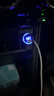 纽曼（Newmine）车载充电器点烟器一拖二双USB金属车充电压显示检测快充SX001-008 实拍图