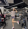 百思绒夏季高尔夫羽毛球服女士超轻速干宽松瑜伽服户外健身跑步运动套装 实拍图