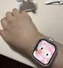 Apple/苹果 Watch S11 智能手表GPS款42毫米玫瑰金色铝金属表壳淡桃粉色运动型表带M/L MEUP4CH/B 实拍图