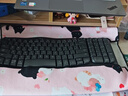 罗技（Logitech）Wave Combo 无线人体工学键鼠套装 垂直鼠标 无线蓝牙鼠标 办公键盘 无线键盘 蓝牙键盘 黑色 实拍图