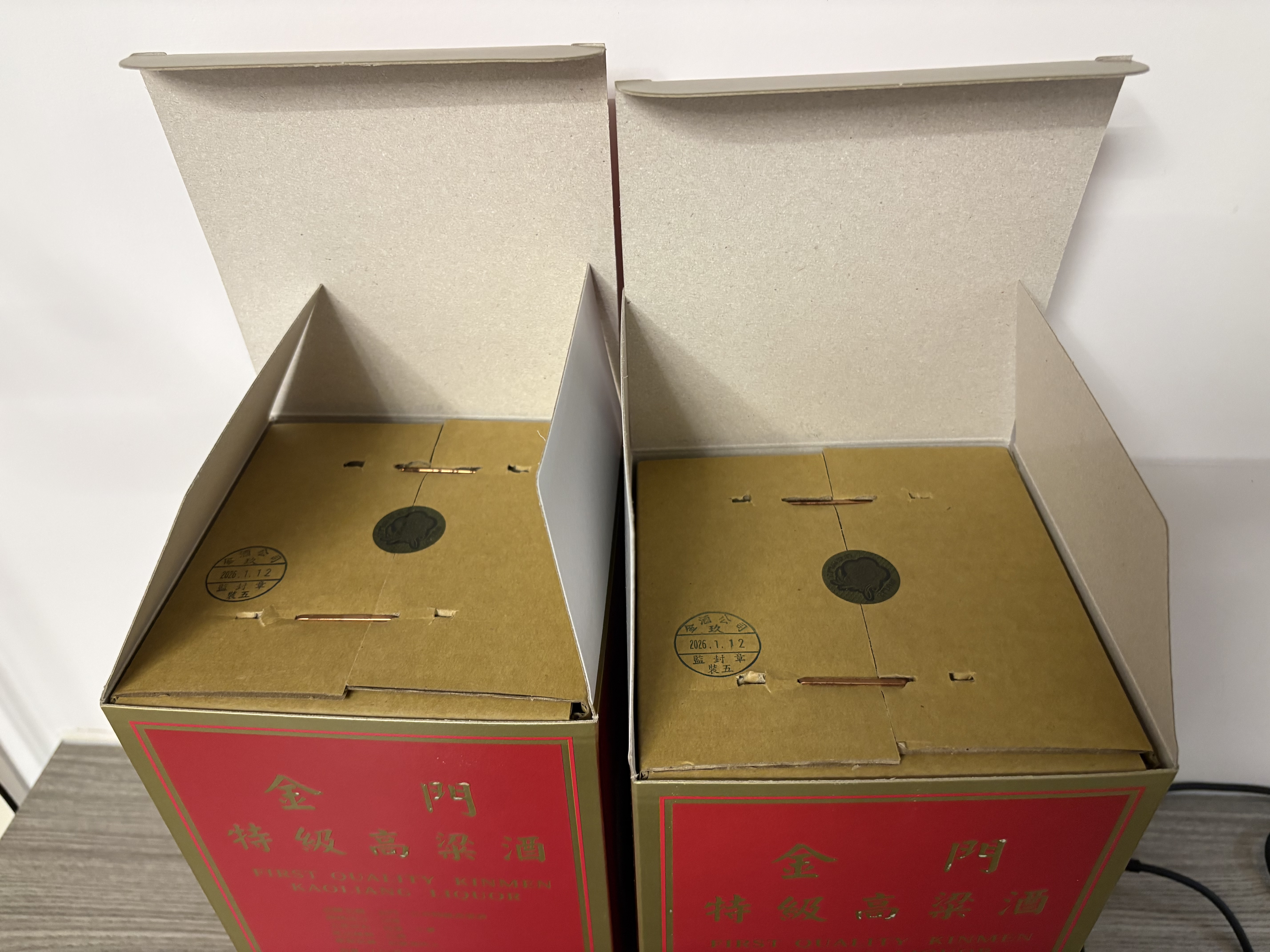 金门高粱 中秋礼品 白坛 清香型白酒 58度1000ml 单瓶装 台版原瓶 实拍图