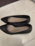 意尔康女鞋细跟通勤工作鞋浅口时装高跟鞋单鞋女春秋 26901W黑色39 实拍图