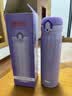 膳魔师（THERMOS）保温杯500ml大容量男女士儿童不锈钢保温保冷水杯子JNL-503 PPL 实拍图