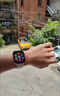 华为HUAWEI WATCH FIT 4 悦动白氟橡胶表带 华为运动智能手表超轻薄大屏潮流运动蓝牙通话 实拍图