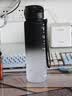 京东京造运动水杯  tritan水杯运动水壶大容量外出方便携带 黑白渐变1L 实拍图