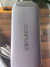 康夫（CONFU）直发梳卷发棒卷直发器负离子造型梳礼物卷直两用便携拉直内发梳子懒人电卷梳KF-524紫 实拍图