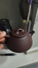 百年利永宜兴紫砂壶纯手工原矿紫泥子冶石瓢壶功夫茶具套装家用泡茶壶 单壶 230ml 实拍图