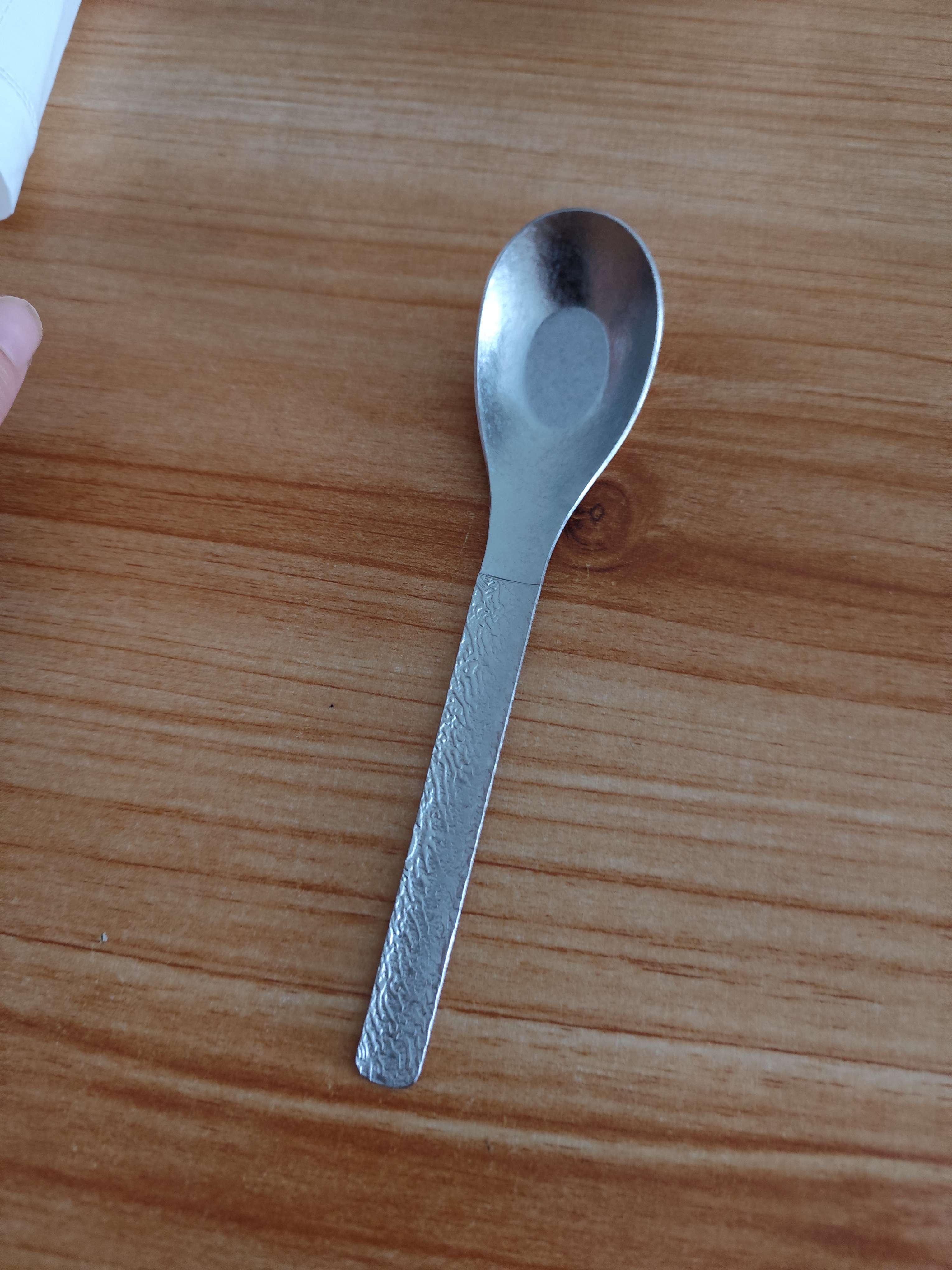 COOKSS儿童元宝勺食品级纯钛元宝勺子可爱儿童汤勺宝宝吃饭勺餐具 实拍图
