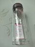 【京东物流配送】高硼硅双层玻璃杯大容量泡茶杯水杯子茶水分离杯 【双层加厚】茶杯350ml1只 实拍图