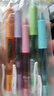 派通（Pentel ）BLN105按动黑色中性笔高颜值0.5mm签字笔商务学生速干水笔水性笔文具 彩杆黑芯5支装 实拍图