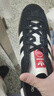 adidas「T头鞋」STADT经典时尚薄底运动板鞋男女阿迪达斯三叶草   黑色/汉玉白/浅猩红（推荐女生买小半码）   37 实拍图