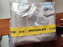 金蝉窗帘遮光轨道挂钩式卧室高级感窗帘家用遮光防晒 奶茶色 180*240 实拍图