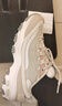 斯凯奇（Skechers）奶茶熊女鞋夏季新款厚底老爹鞋软底熊猫鞋休闲运动鞋149238 实拍图