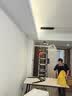 雷士（NVC）餐厅吊灯LED现代简约北欧轻奢黑金餐桌带筒灯长条三挡调色40瓦 实拍图
