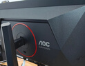 AOC 27英寸4K165Hz Gen.3五层堆叠QD-OLED 第五代BlackAGLR涂层 抗反射抗眩光更黑 电竞显示器U27G4D 实拍图
