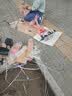 玉龙 16寸中老年人力迷你三轮车自行车脚蹬代步成人脚踏老年休闲买菜 大红色+大座加靠+大礼包+黑筐 实拍图