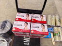 SHUANG YU一次性手套500只食品级手套防漏PE卫生手套加厚塑料透明手套 实拍图