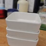 逸居客（YIJUKE）【4个装】四方味碟陶瓷碟子蘸料碟零食小菜碟分菜料理碟酱料碟 实拍图