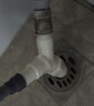 乐兰迪洗衣机排水三通接头二合一通用Y型延长管下水软管地漏三头通30cm排水管配件 L8222 实拍图