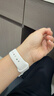 Apple/苹果 Watch S11 智能手表GPS款42毫米玫瑰金色铝金属表壳淡桃粉色运动型表带S/M MEUN4CH/B 实拍图