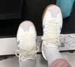 adidas「T头鞋」VL COURT 2.0复古休闲板鞋德训鞋阿迪达斯轻运动 汉玉白/蓝色/金色 (推荐女生买小半码)   35.5 实拍图