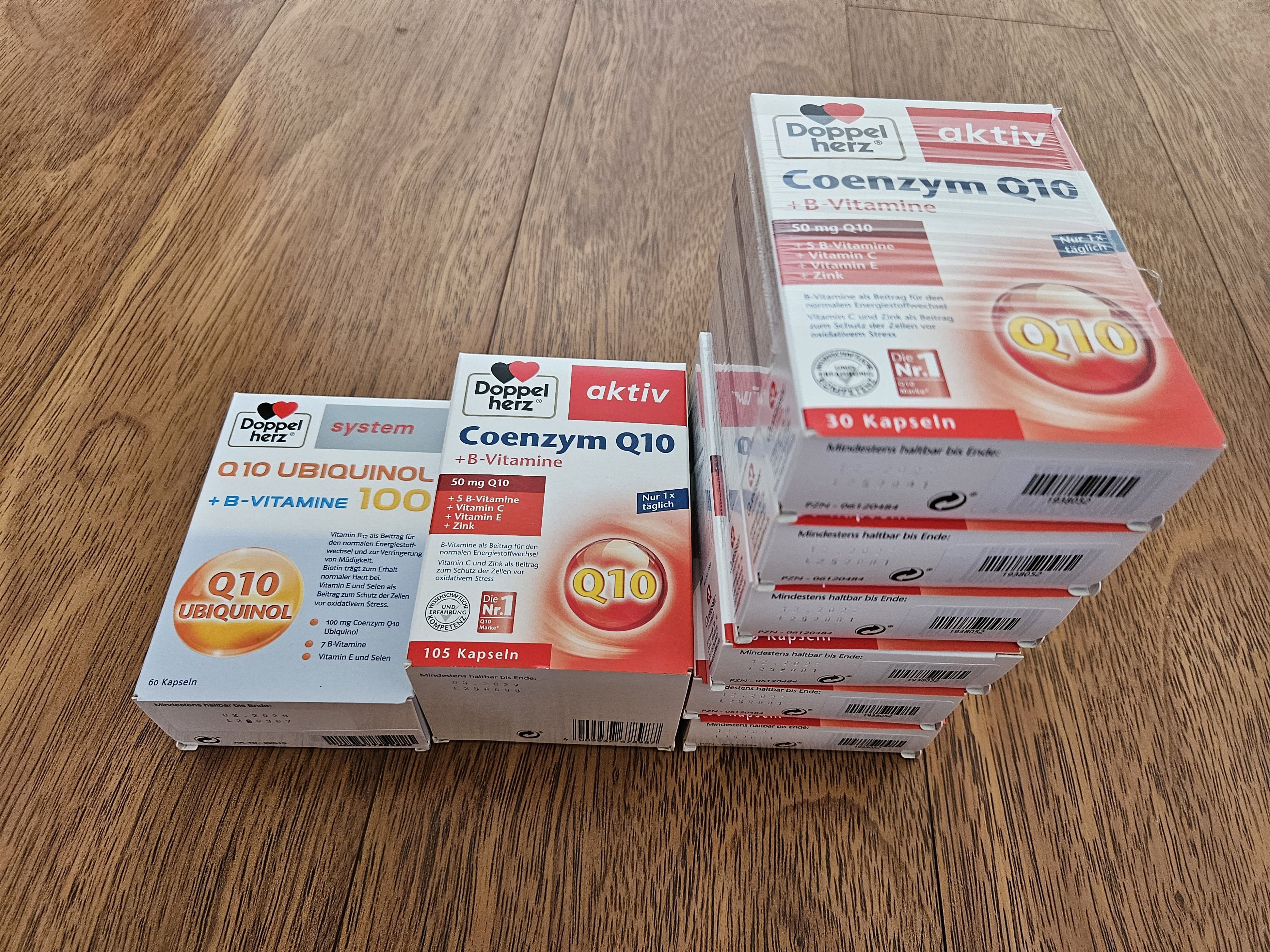 双心（Doppel herz）还原型辅酶Q10胶囊高含量备孕熬夜加班保护心脏维生素bVE100mg*60 实拍图