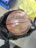 斯伯丁（SPALDING）篮球5号室内外耐磨兼用五号PU材质青少年儿童篮球77-476Y5 实拍图