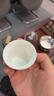 鸿冠羊脂玉功夫茶具套装高档白色玉陶瓷整套茶壶盖碗茶杯家用送礼办公 03款：14件羊脂玉（豪华组） 实拍图