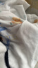 爱贝迪拉（AIBEDILA）新生婴儿包单产房夏季竹棉纱布襁褓裹布包巾包被抱被睡袋95cm 实拍图
