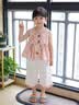 G.duck小黄鸭童装女童夏季套装薄款2026新款洋气时髦儿童衣服女宝宝夏装 彩色小马+包包 90 建议80-90cm1岁半-2岁 实拍图