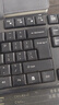 双飞燕（A4TECH）WKG-1000 104键 无线键鼠套装 无线键盘鼠标套装无线鼠标键盘套装办公键盘打字手感好 黑色 无线 实拍图