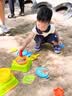 马丁兄弟（Martin brother）儿童沙滩玩具套装宝宝玩沙挖土工具海边沙池铲子沙漏水桶礼物 实拍图