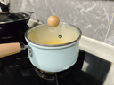 京严陶瓷不粘小奶锅0氟健康锅宝宝辅食汤锅热奶泡面锅电磁炉燃气通用 【粘锅包退】适用2-4人 18cm 国标1级不粘 | 全国销量第一 | 宝妈专选 实拍图