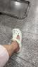 卡骆驰（CROCS）经典玛丽珍芭蕾洞洞鞋|210581 亚麻色   37 /38(230mm) 实拍图