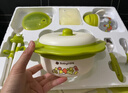 babycare儿童餐具礼盒高档幼儿园宝宝儿童节礼物注水保温辅食碗吃饭7件套 实拍图