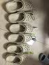 卡骆驰（CROCS）新款厚底云朵洞洞鞋送女友礼物206750 骨白色 37 -38 实拍图